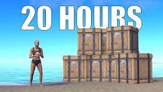i played solo rust for 20 hours and this is what happened