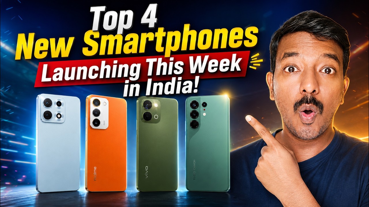 Top 4 Smartphone Launches This Week! 📲 Moto Edge 70 Max 🔥 Vivo T5 Lite 44W 🔋Vivo T5 Lite 44W & More