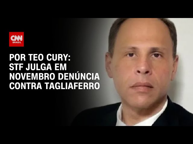 STF julga em novembro denúncia contra Tagliaferro | CNN 360º