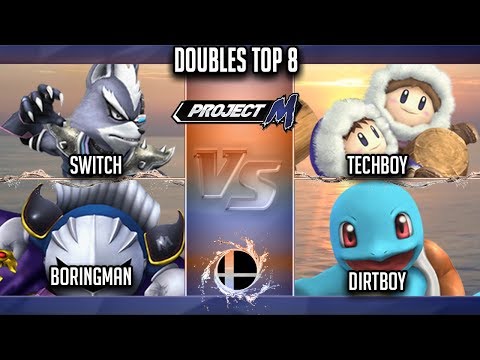 Switch & Boringman vs Techboy & GLS | Dirtboy - Smash 'N' Splash 4 PM Top 8