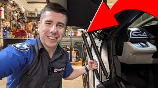 How to replace BMW i8 Door Struts or Gas Pressurized Springs