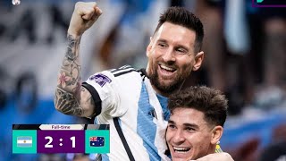 Download lagu Hasil Akhir Argentina vs Australia _ Fifa Word Cup Qatar 2022 mp3
