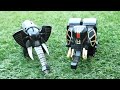 DX Dino Megazord SpecialEdition Black Gold Mammoth VS GaoRanger Special Edition Gao Elephant Black