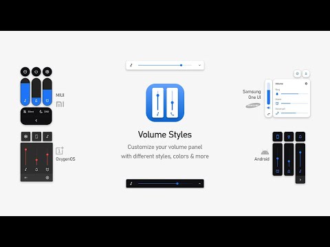 How To Customize Volume Panel With Different Styles
