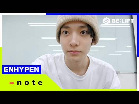 [-note] 200717 HEESEUNG - ENHYPEN (엔하이픈) (ENG/JPN)