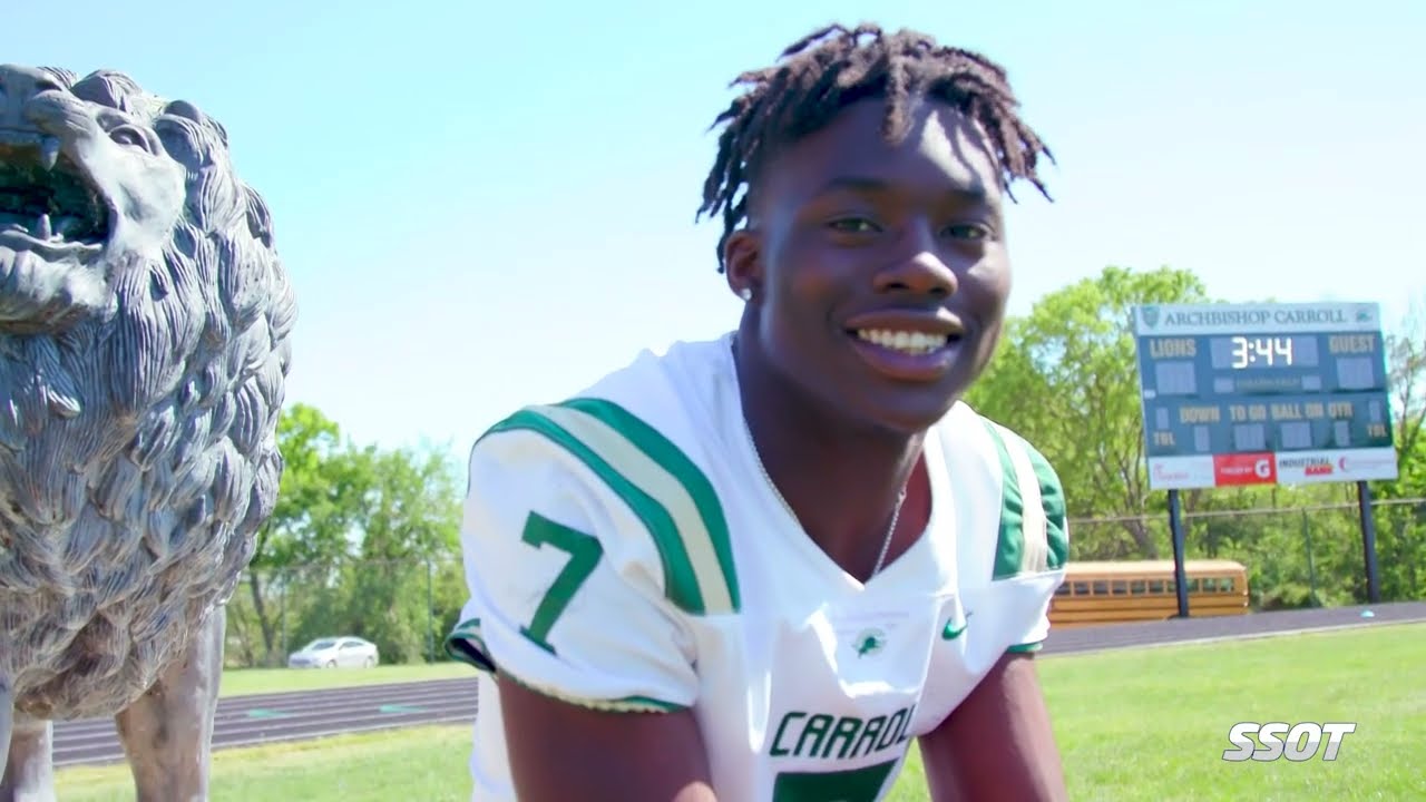 Nyckoles Harbor of Archbishop Carroll in DC is an Elite High School Athlete