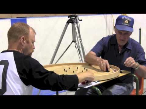 Crokinole 2015 World Championship - Top 4 Beierling v Bonnett
