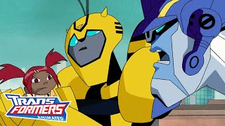 Download lagu Optimus Saves Bumblebee | Transformers: Animated | Transformers  mp3