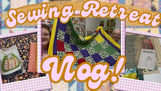 Sewing Retreat Vlog! || Come Along with Me! 🧵