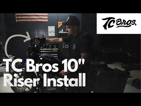 TC Bros Riser Install on my HD Low Rider S!