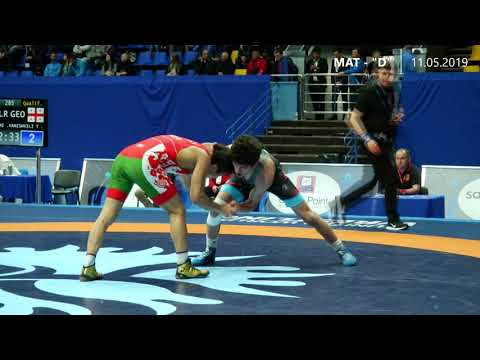Qualif. FS 61 kg ANDREY BEKRENEU (BLR)   VANISHVILI TEIMURAZ (GEO)