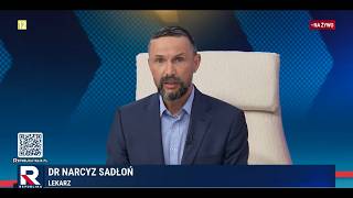 dr Sadłoń: TUSK NIE MA PRAWA publicznie PONIŻAĆ żadnego lekarza! | Jastrząb Show