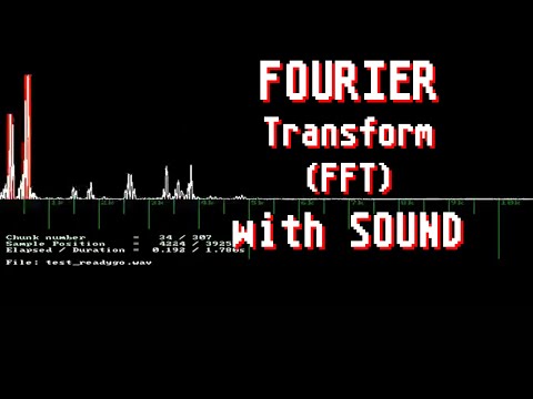 Fourier Transform (FFT) with sound examples