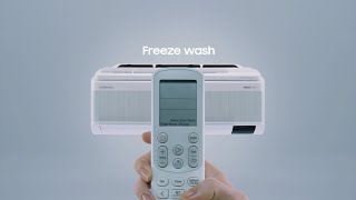 Samsung WindFree | Freeze Wash – the auto cleaning feature
