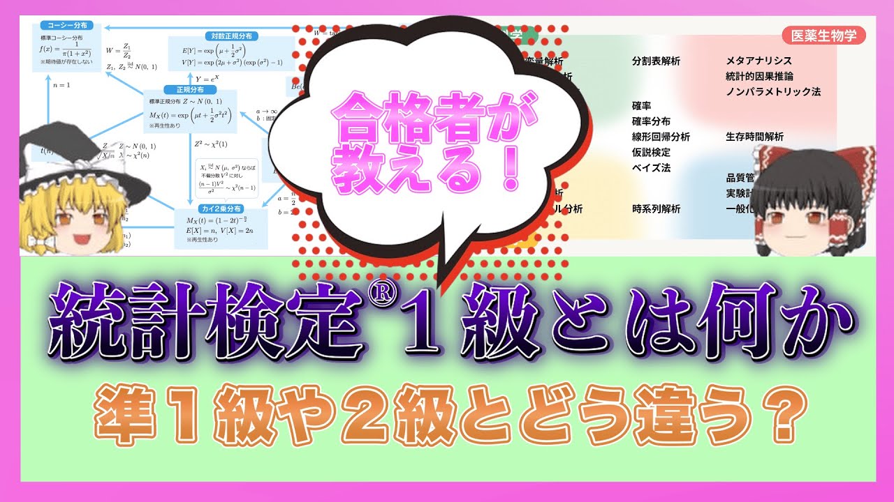 【合格者が解説】統計検定®１級とは何か