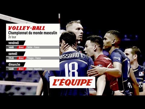 2EME TOUR CHAMPIONNAT DU MONDE MASCULIN, bande-annonce - VOLLEY - CHAMPIONNAT DU MONDE MASCULIN