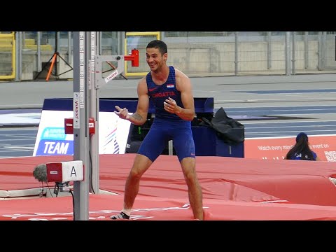 Ivan Horvat (CRO) Pole Vault 540 cm 1st Place European Team Championships Silesia 2023