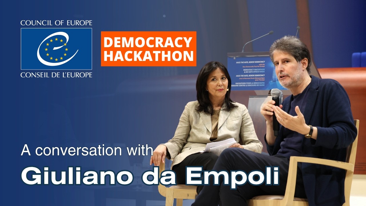 Author Giuliano da Empoli in conversation with former New York Times correspondent Liz Alderman