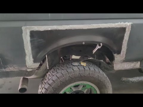 Quarter Panel Patch/Inner Replacement on a 93 Ford Bronco