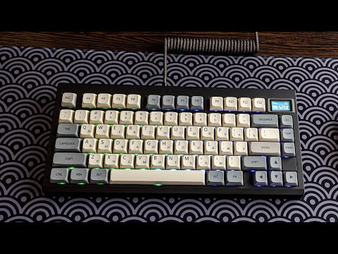 фото клавиатура zuoya gmk81 с экраном 0
