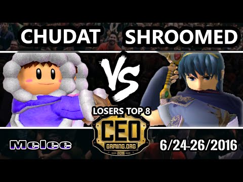 CEO 2016 SSBM - WF | Shroomed (Marth) Vs. Root | Chudat (Ice Climbers) Smash Melee Losers Eighths