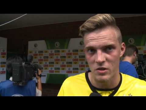 BVB-Youngster Marvin Ducksch: "Der Gegner hat es uns schwer gemacht" | DFB-Pokal