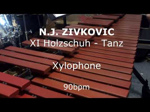 N.J. Zivkovic - XI Holzschuh - Tanz (My First Book for Xylophone and Marimba)