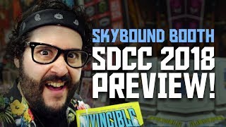 Skybound Goodies at the Skybound Booth! - SDCC 2018