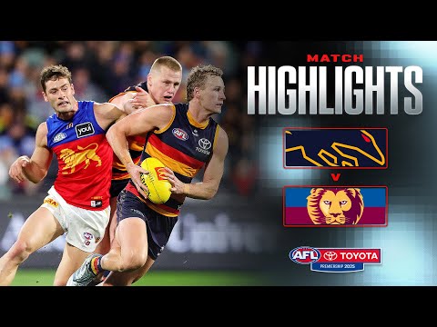 Adelaide Crows v Brisbane Lions Highlights | Round 13, 2025 | AFL