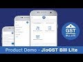 Product Demo- JioGST Bill Lite