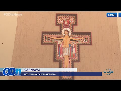 Fiéis celebram em retiro espiritual durante Carnaval 28 02 2022