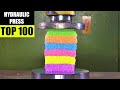 Top 100 Best Hydraulic Press Moments | Satisfying Crushing Compilation