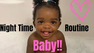 Baby Night Time Routine | 9 months🎀