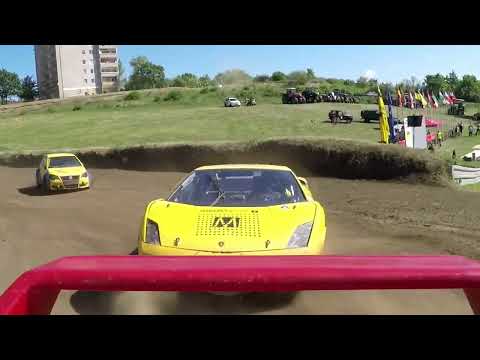 Autocross DM Seelow 2022  2.Vorlauf Klasse 3b  Stefan Windschiegl / Olaf Hossmann im Heck