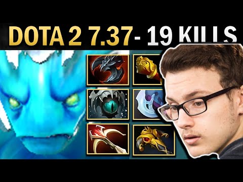Morphling Gameplay Miracle with 19 Kills and Skadi - Dota 2 7.37