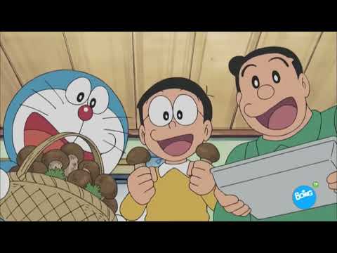 Doraemon Buscando Zetas En Un Paisaje En Miniatura