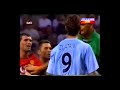 Roy Keane and Beckham confronts Zlatan Ibrahimović (mostly Beckham)