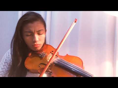 Karen Senábria a graça me atingiu versão violino 🎻