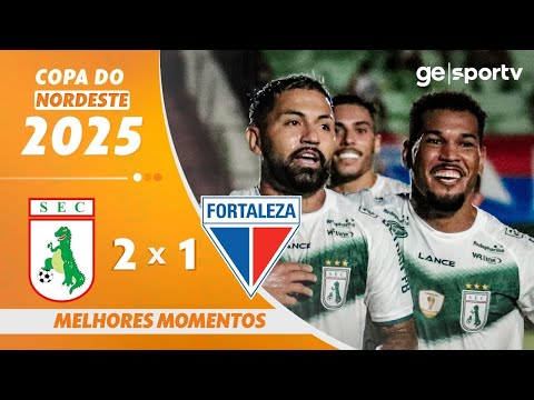 Gols e lances de Sousa x Fortaleza