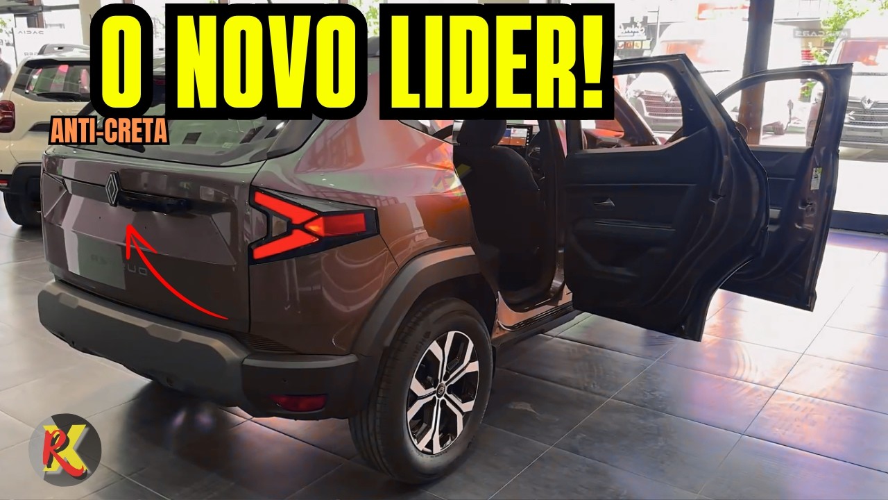 NOVO RENAULT DUSTER 2025 NO BRASIL - O SUV ANTI-CRETA E CIA