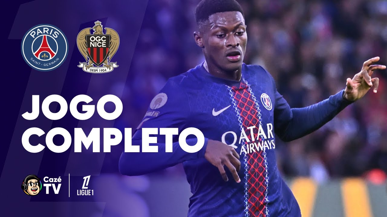 JOGO COMPLETO: PSG X NICE | LIGUE 1 25/26 | 11ª RODADA