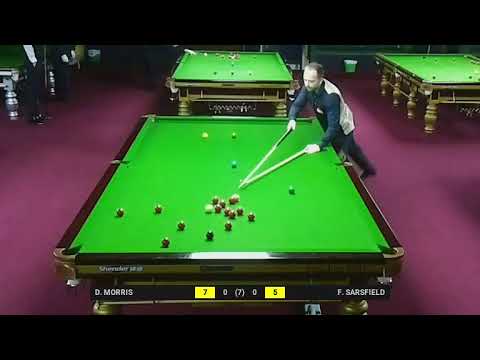 RIBSA - 2018 SENIOR IRISH SNOOKER CHAMPIONSHIPS - D. MORRIS vs F. SARSFIELD