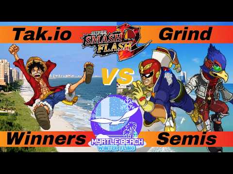 SocaSmash 166 Winter Fling SFF2: Tak.io (Luffy) vs Grind (Captain Falcon, Falco) Winners Semis