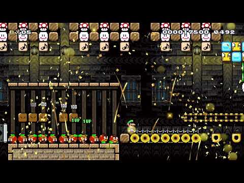 ♪MUSIC RUN♪ Turkish March ◎ by Shroomman6 🍄 Super Mario Maker 2 ✹Switch✹ #bfv