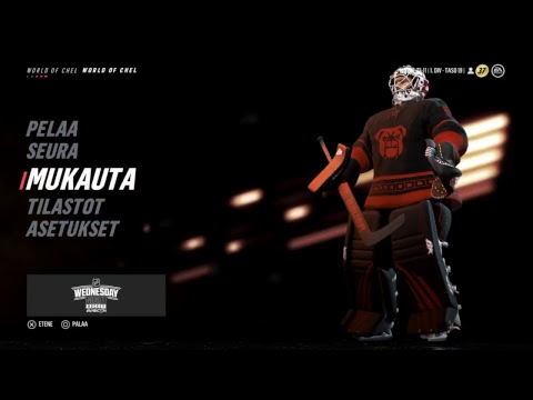 ECL:ään valmistautumista (NHL19)