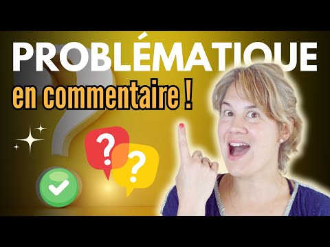 Trouver une problématique en commentaire l Mon guide flash ! ⚡️⚡️