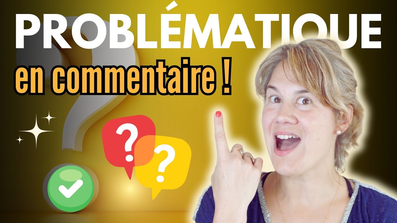 Trouver une problématique en commentaire l Mon guide flash ! ⚡️⚡️