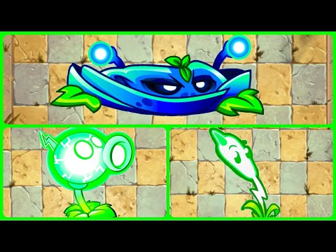 PvZ 2 Family Electric: Electric Peashooter vs Power Vine vs Lightning Reed Who Will Win?