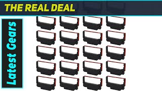 Best ERC30/34/38 Ribbons: 24-Pack Black & Red for Epson Printers