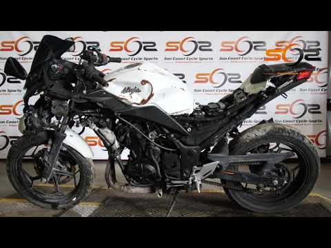 13-17 Kawasaki Ninja 300 EX300 Front Fairing Cover Panel 55028